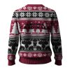 Christmas Cardinals Reindeer Football Ugly Sweater