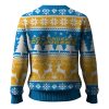 Christmas Chargers Reindeer Football Ugly Sweater