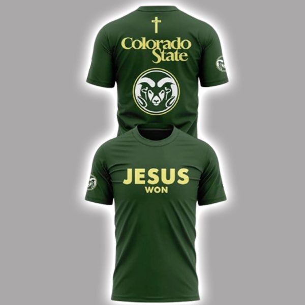 Colorado State Football Jesus Won 2025 Shirt