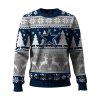 Cowboys Reindeer Football Christmas Ugly Sweater 1