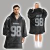 Crosby 98 Las Vegas Football Unisex Blanket Hoodie