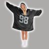 Crosby 98 Las Vegas Football Unisex Blanket Hoodie 2