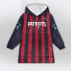 DM 10 Patriots Football Unisex Blanket Hoodie