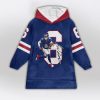 Dart 6 New York G Football Unisex Blanket Hoodie