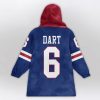 Dart 6 New York G Football Unisex Blanket Hoodie 2