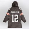 Dawg Pound Sanders 12 Browns Football Unisex Blanket Hoodie 2