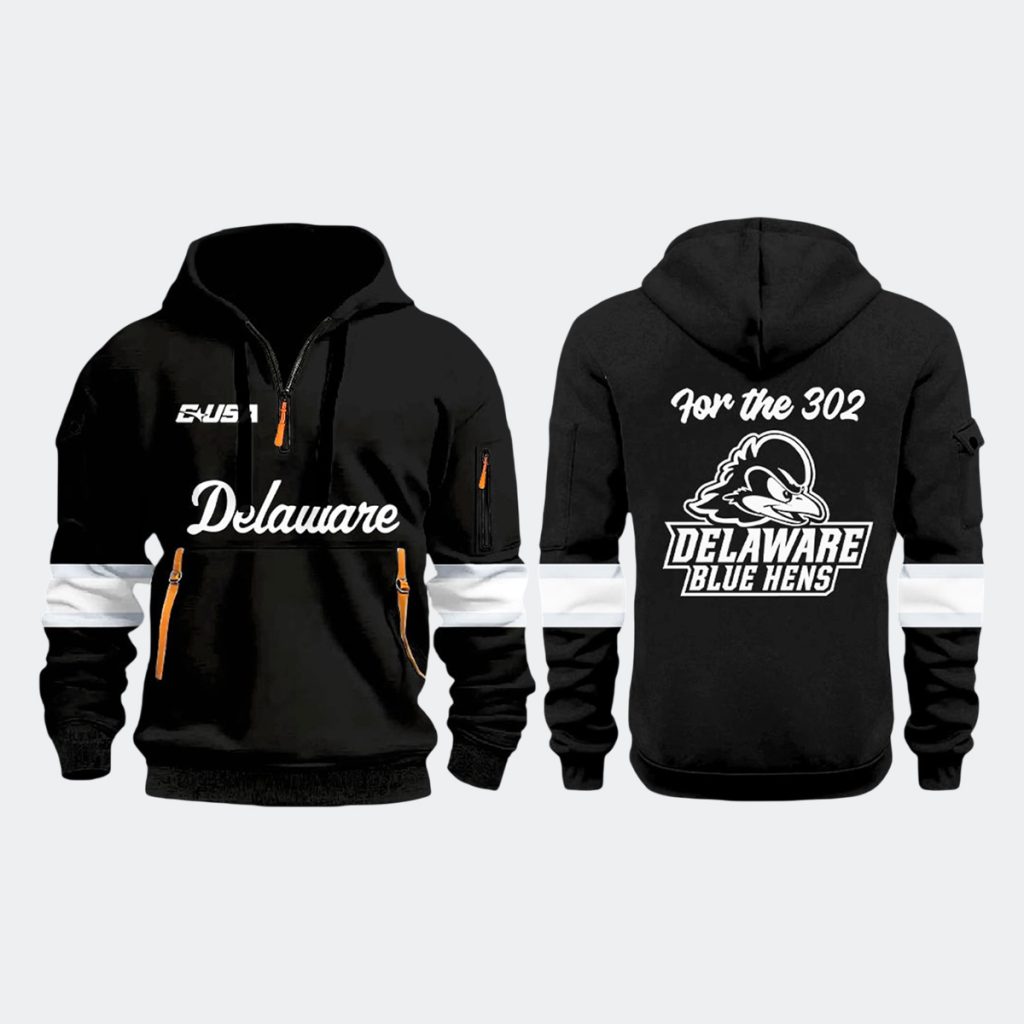 Delaware Football Midnight Collection Zip Hoodie 2025