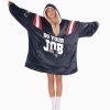 Do Your Job 10 New England Football Unisex Blanket Hoodie