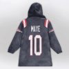Do Your Job 10 Patriots Football Unisex Blanket Hoodie 2