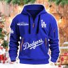 Dodgers 2025 AL Wild Card Quarter Zip Hoodie