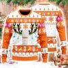 Donuts Reindeer Horn Ugly Christmas Sweater