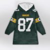Doubs 87 Packers Football Unisex Blanket Hoodie