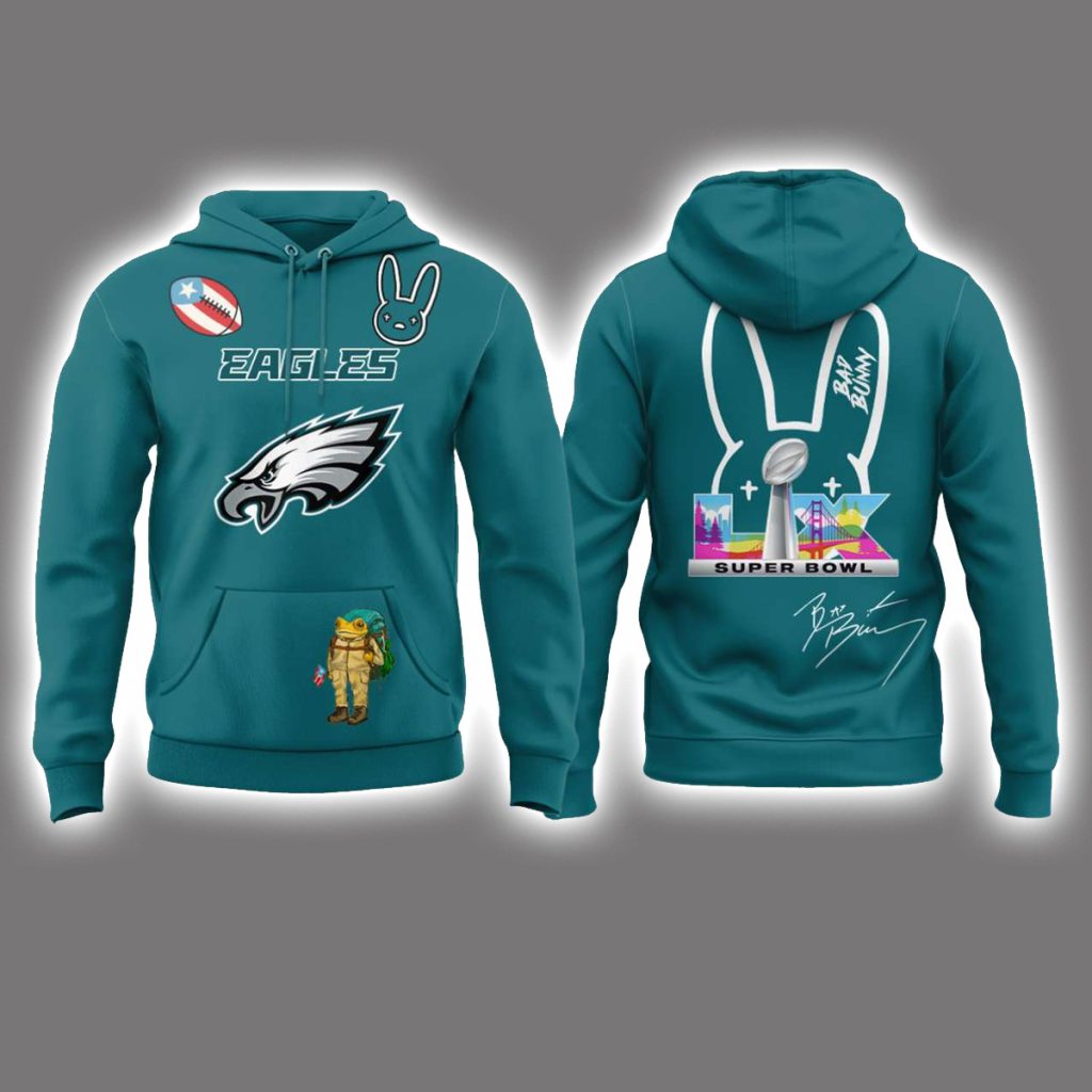 Eagles Bad Bunny Halftime Show Benito Bowl Hoodie