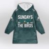 Eagles Football Barkley 26 Unisex Blanket Hoodie