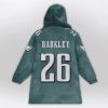 Eagles Football Barkley 26 Unisex Blanket Hoodie 2