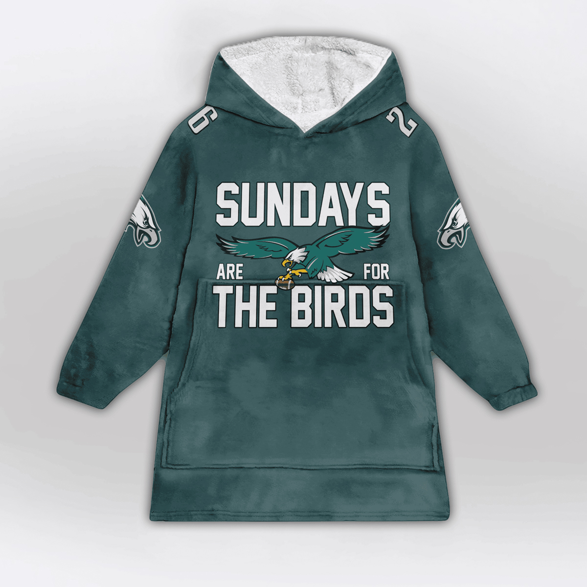 Eagles Football Barkley 26 Unisex Blanket Hoodie