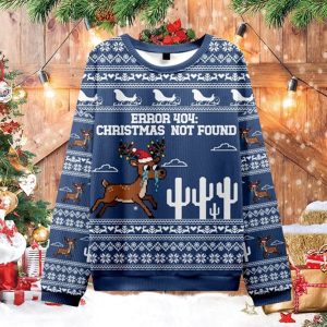 Weeping Elk Christmas Ugly Sweater