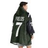 Fields 7 New York J Football Unisex Blanket Hoodie 2