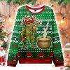Frog Making Soup Christmas Ugly Sweater