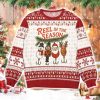 Funny Fishing Reel in The Season Ugly Christmas Sweater