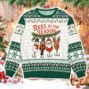 Funny Fishing Reel in The Season Ugly Christmas Sweater 2
