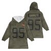 Garrett 95 Cleveland Football Blanket Hoodie 1