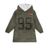 Garrett 95 Cleveland Football Blanket Hoodie