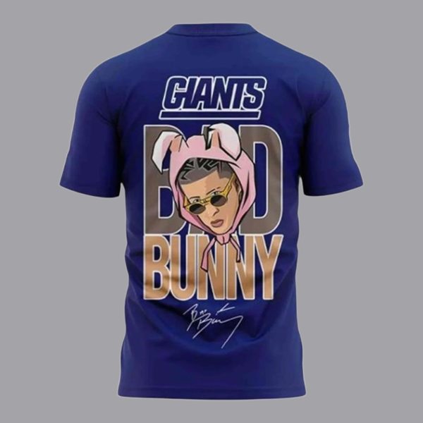 Giants x Bad Bunny Super Bowl 2025 Shirt