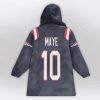 Go Pats Maye 10 Patriots Football Unisex Blanket Hoodie 2