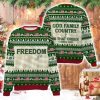God Family Country Charlie Kirk Ugly Christmas Sweater 2