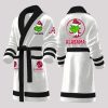 Grnch But I Love My Alabama Christmas Fleece Bathrobe 1