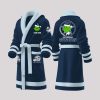 Grnch But I Love My Cowboys Christmas Fleece Bathrobe 2