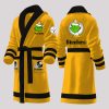 Grnch But I Love My Steelers Christmas Fleece Bathrobe 3
