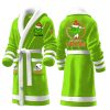 Grnch But I Love My Texas Christmas Fleece Bathrobe 3