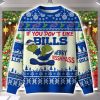 Grnch If You Don't Like Bills Merry Kissmyass Ugly Christmas Sweater