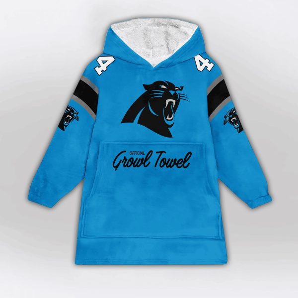 Growl Towel McMillan 4 Panthers Football Unisex Blanket Hoodie