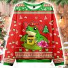Hands Off Frog Christmas Ugly Sweater