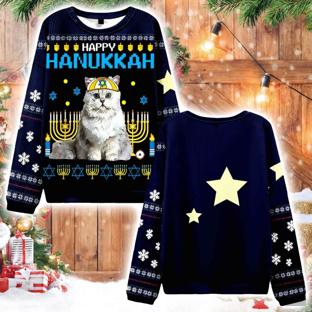 Happy Hanukkah Ugly Christmas Sweater