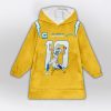 Herbert 10 Chargers Football Unisex Blanket Hoodie