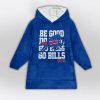 JA 17 Bills Football Unisex Blanket Hoodie