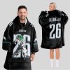 Barkley 26 Eagles Football Unisex Blanket Hoodie
