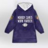 Jackson 8 Ravens Football Unisex Blanket Hoodie
