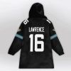 Jaguars 16 Jaguars Football Unisex Blanket Hoodie 2