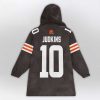 Judkins 10 Browns Football Unisex Blanket Hoodie 2