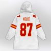Kelce 87 Kansas City Football Unisex Blanket Hoodie 2