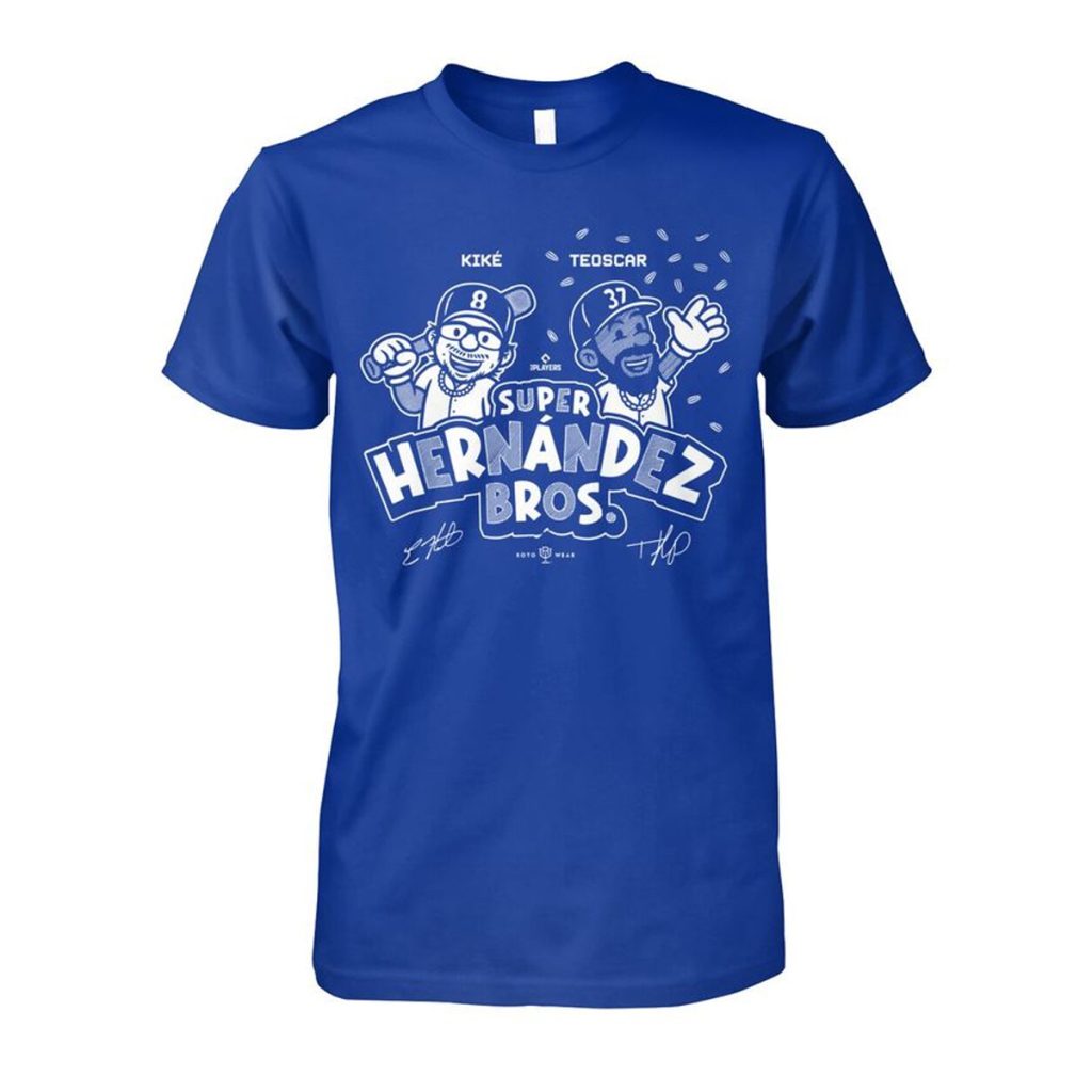 Kike & Teoscar Super Hernandez Bros Shirt