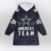 Lamb 88 Cowboys Football Unisex Blanket Hoodie