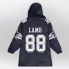 Lamb 88 Cowboys Football Unisex Blanket Hoodie 2