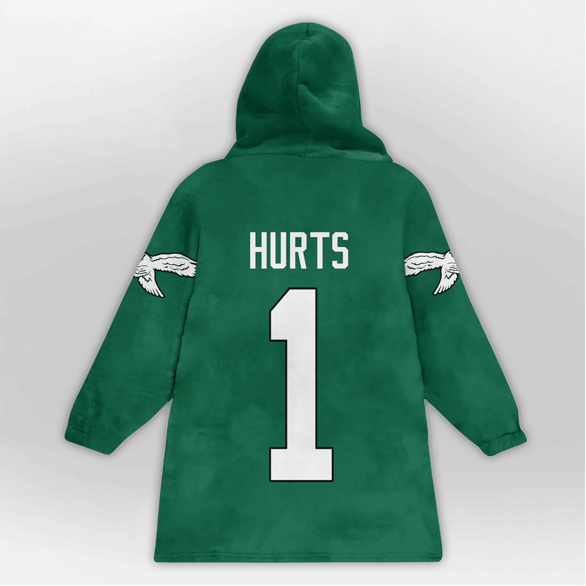 Love Hurts 1 Eagles Football Unisex Blanket Hoodie 2