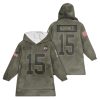 Mahomes 15 Chiefs Football Blanket Hoodie 1